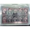 Image 1 : 10 x .999 solid silver Queen Elizabeth bars