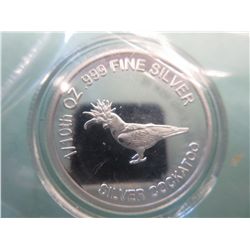 South Sydney Mint .999 silver Cockatoo coin