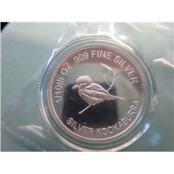 South Sydney Mint .999 silver Kookaburra coin