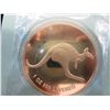 Image 1 : .999 gold clad 2011 Kangaroo round