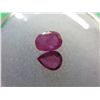 Image 1 : Two cut genuine Ruby Gemstones