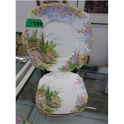 4 x Royal Albert "Kentish Rockery" china