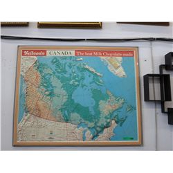 1940's  "Neilson's"  Canada topographic map