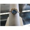 Image 1 : Diamond & Blue Topaz ring
