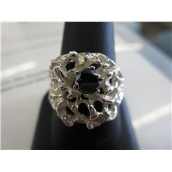 Men's Black Diamond ring