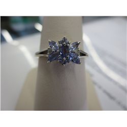 Tanzanite & Diamond ring