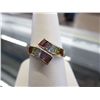 Image 1 : Rainbow Sapphire Ring, yellow gold