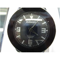 New Men's watch, diamond at 12:00
