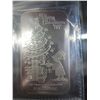 Image 1 : Merry Christmas '88' design silver bar