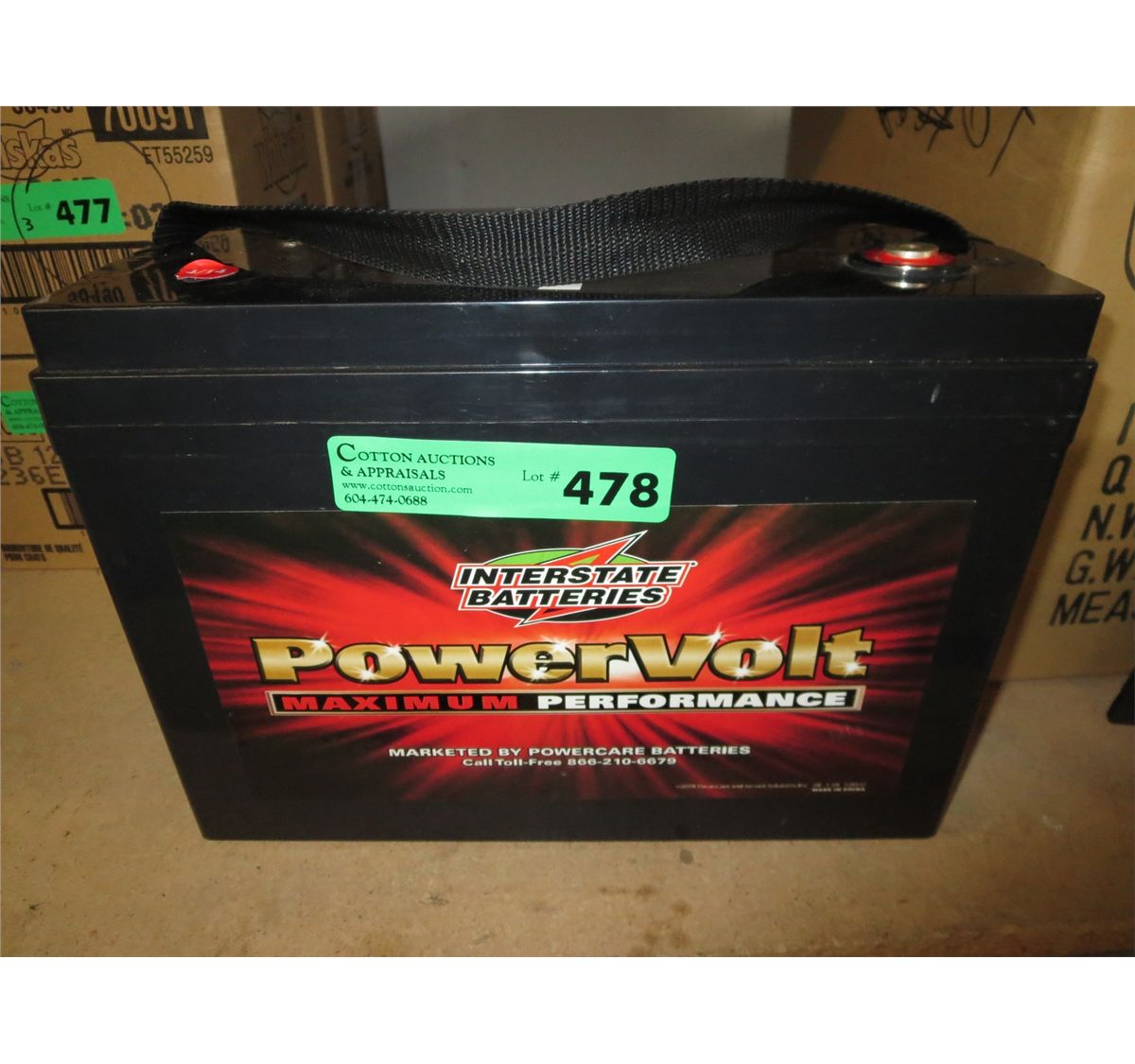 Battery Interstate PowerVolt Maximum Performance