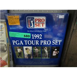 Sealed 1992 PGA Tour Pro card set