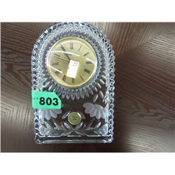 Crystal mantle clock - Princess House