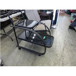 Rolling tea trolley