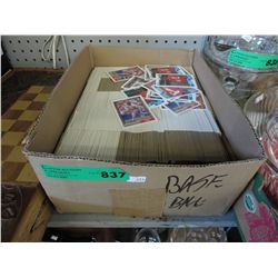 Box of approx. 3000 baseball cards