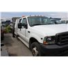 Image 2 : 2003 FORD F-550 SUPER DUTY, DUMP, WHITE, VIN # 1FDAW56S83ED56935