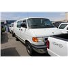 Image 2 : 2001 DODGE RAM 2500, VAN, WHITE, VIN # 2B7JB21YX1K560963