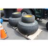 Image 1 : 2 TURF SPECIAL TIRES 22/5LLX16.1 R-3