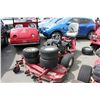 Image 1 : 2003 EXMARK MOWER, ,MODEL TR23KC RED, VIN # 344017