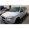 Image 1 : 2006 CHEVROLET UPLANDER, 4 DRSW, WHITE, VIN # 1GNDV23L86D158132