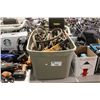 Image 1 : BIN OF TOOLS AND WELDING TORCHES