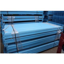 LOT OF 10 8' LONG RACKING CROSSBARS