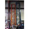 Image 1 : LOT OF INDUSTRIAL RACKING INCLUDES:
