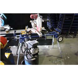 CHICAGO COMPOUND MITRE SAW ON STAND