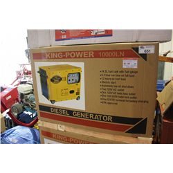 KING-POWER 10000LN DIESEL GENERATOR WITH