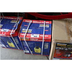 WESTERN RUGGED 1800 PSI ELECTRIC PRESSURE WASHER