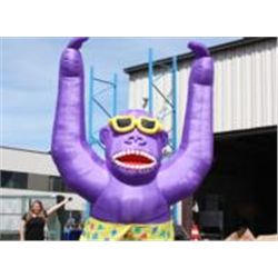 BRAND NEW 20' INFLATABLE GORILLA WITH BLOWER