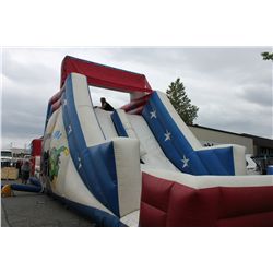 FORCES FOR FUN MASSIVE INFLATABLE OBSTICLE COURSE CARNIVAL RIDE