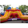 Image 1 : 2 SLIDE/OBSTICLE BOUNCY HOUSE CARNIVAL RIDE