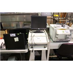 MOBILE COMPUTER STATION WITH COMPUTER