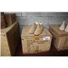 Image 2 : BOX OF SOFT SOLE CHESTNUT COLOR SIZE 10 SHOES