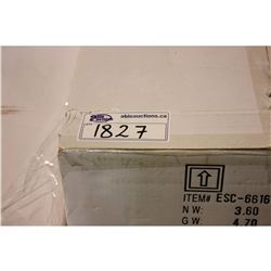 ORTECH MODEL ESC-6616-3SN DOME STYLE UPLIGHT CHANDELIER