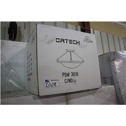 BOX OF 10 ORTECH MODEL ES-WHM2272-F16-SN WALL SCONCES