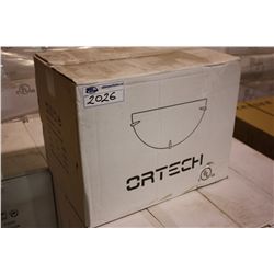 BOX OF 8 ORTECH ES-WHM-3371-12SN WALL SCONCES