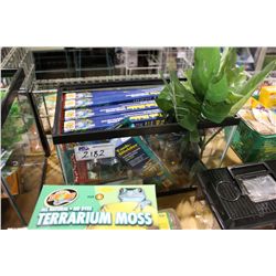 TERRARIUM WITH CONTENTS