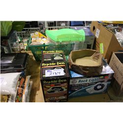 MINI TERRARIUM WITH ROCKS AND PRODUCT