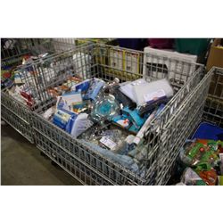 METAL BIN OF FISH PRODUCT (BIN NOT INLCUDED)