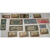 Image 1 : (17)PIECE ASSORTED FORIEGN CURRENCY LOT, MANY ANTIQUE & OBSOLETE