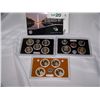 Image 1 : UNITED STATES MINT "PROOF SET" 2013 W/ COA'S " SILVER SET"
