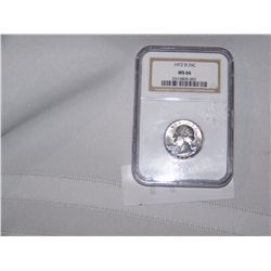 NGC CERTIFIED 1972-D UNITED STATES  QUARTER