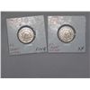 Image 2 : (2X$) U.S SHIELD NICKELS 1868 XF CONDITION,1869 FINE CONDITION
