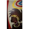 Image 1 : ORIGINAL PAINTING ON CANVAS, OIL & MIXED MEDIA " AFRICAN PRINCESS" 40T X 20W