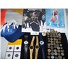 Image 1 : MULTI-PIECE ASSORTED COLLECTIBLE LOT, INCLUDING PROOF COINS, (50)  COINS, WATCHES & SIGNED SPORTS