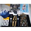Image 2 : MULTI-PIECE ASSORTED COLLECTIBLE LOT, INCLUDING PROOF COINS, (50)  COINS, WATCHES & SIGNED SPORTS