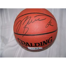 MICHAEL JORDAN HAND SIGNED  SPALDING BASKETBALL W/ C.O.A