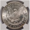 Image 3 : 1881-S MORGAN SILVER DOLLAR, NGC MS-64+  BLAST WHITE!