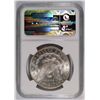 Image 4 : 1881-S MORGAN SILVER DOLLAR, NGC MS-64+  BLAST WHITE!